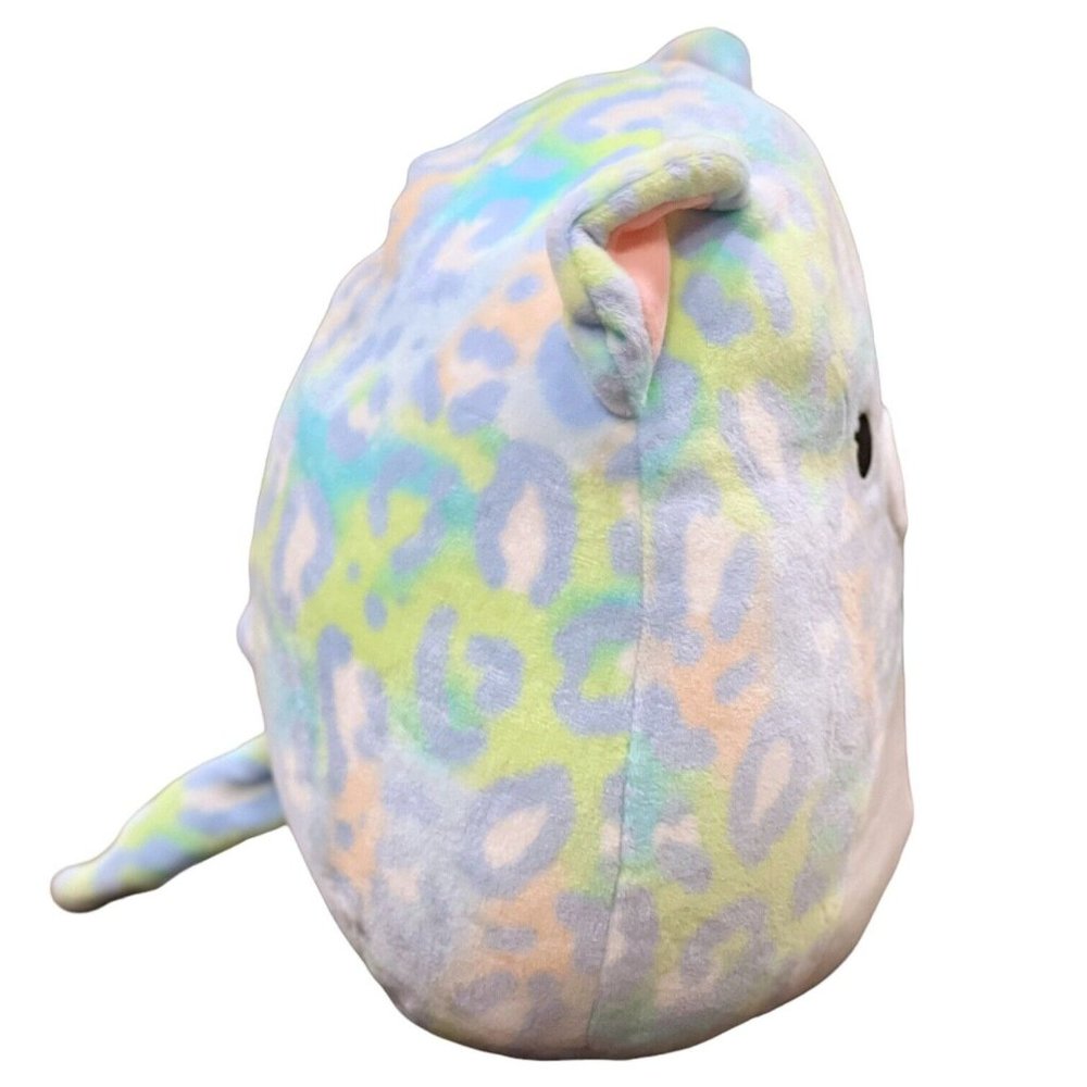 Squishmallows Lindsay the Leopard Cheetah 8” Colorful Kellytoy Plush NWT Kids - Picture 5 of 10